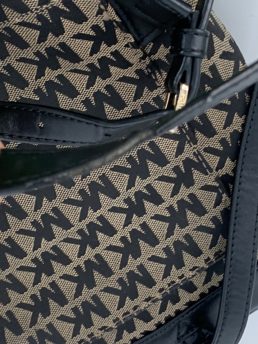 Michael Kors Evie Bag MK Monogram Backpack Michael Kors Evie Monogram Canvas & Leather Small Backpack  main image 4