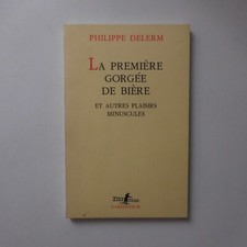 Philippe Delerm 1997 The First Sip of Beer French Literature N8717