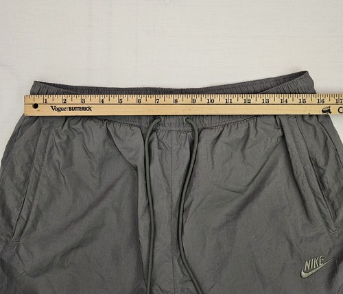 Nike Sportswear Big Swoosh Track Pants Men's Large AR9894 351 Gray/White/Black - Picture 5 of 14