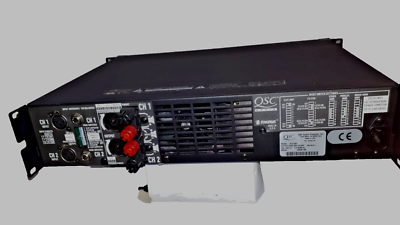QSC PLX 1202 Amp600 wattsRMS per side stereo @2 ohm 1200 watts RMS