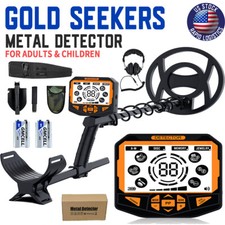 Metal Detector Gold Digger Finder Deep Sensitive Light Hunter With LCD Display