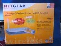 Netgear 108 Mbps Wireless Router And Pc Card Bundle Wgtb511tna 