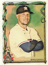 2023 Topps Allen & Ginter Silver Portrait Hot Box #36 Alex Bregman - Houston Ast