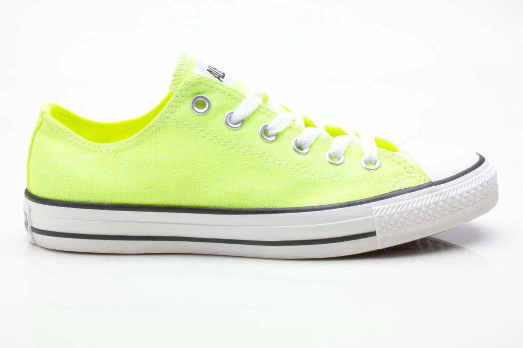 Scarpe sneaker unisex Converse Chuck Taylor Ox 136585C giallo neon