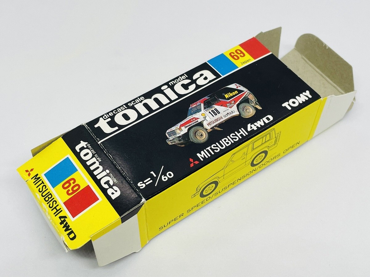 Tomica Tomy 69-4-27 Mitsubishi Pajero 4WD - Made In Japan | eBay