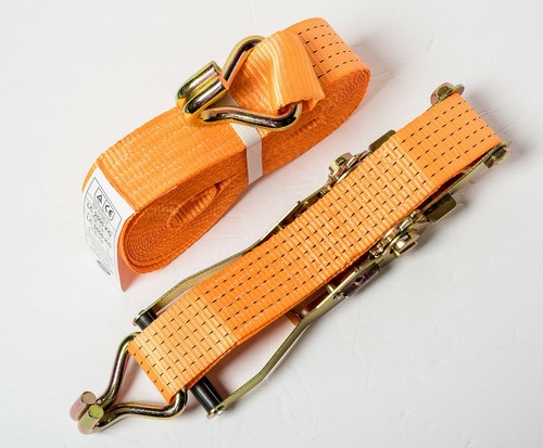2"x27' 11,000 lbs 5T Ratchet Strap J Hook Heavy Duty Tie Down f Cargo Car 2x27 - Picture 4 of 24