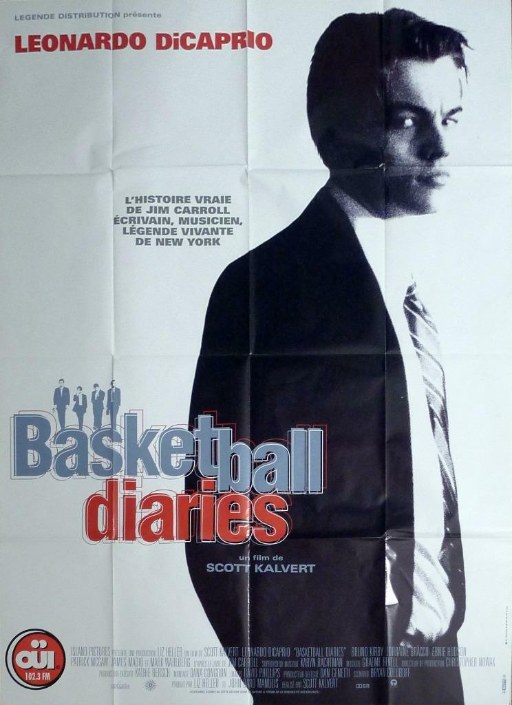 The Basketball Diaries 映画ポスター オリジナル版 BASKETBALL DIARIES - DiCAPRIO / WAHLBERG - SPORT - ORIGINAL LARGE