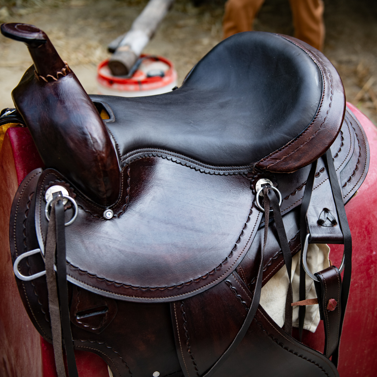HULARA TENNESSEE TRAIL GAITED SADDLE 15 INCH WESTERN TRAIL AND PAD eBay