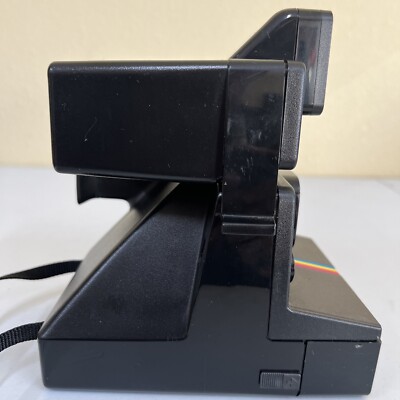 Polaroid One Step Plus Rainbow Land Camera with Q-Light Flash SX