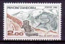 1985  ANDORRE   Y & T N° 338 Neuf  * *  SANS CHARNIÈRE