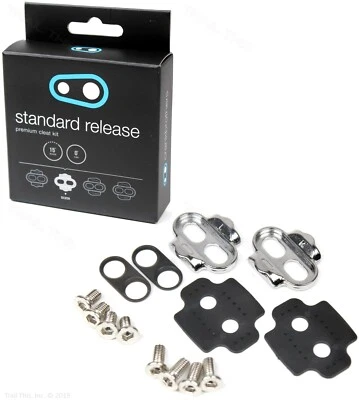 CRANKBROTHERS Crank Brothers Reduced Float 0-degree Pedal Cleats fits Eggbeater Candy Mallet