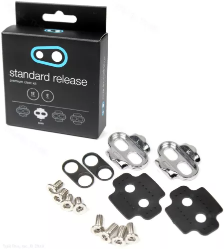 Crank Brothers Reduced Float 0-degree Pedal Cleats fits Eggbeater Candy Mallet