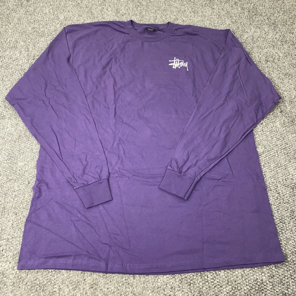 【Stussy】 Basic Stussy Pigment Dyed T-Shirt Purple 2023 Stussy Basic Stussy Pigment Dyed LS T-Shirt Purple 2023 | eBay