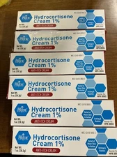 LOT OF 6 Pride Hydrocortisone Anti-Itch Cream 1%, 1 oz   EXP 11/26   NEW