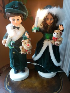 Girl Animated Christmas Dolls plush | eBay