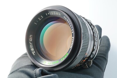 EX+++++ TAMRON BBAR MULTI C. 105mm F/2.5 MF Adaptall Lens For