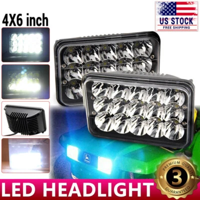 BRAVEWAY Fit John Deere Gator LED Headlight Pair 4X2 6X4 Utility Vehicle John Deere 9500