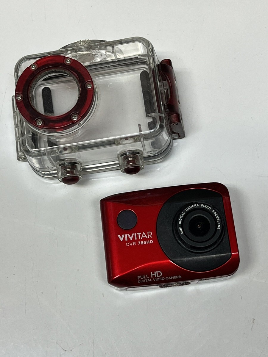 Vivitar DVR786HD-RED-WM DVR 786 Full HD Actioncam Camera