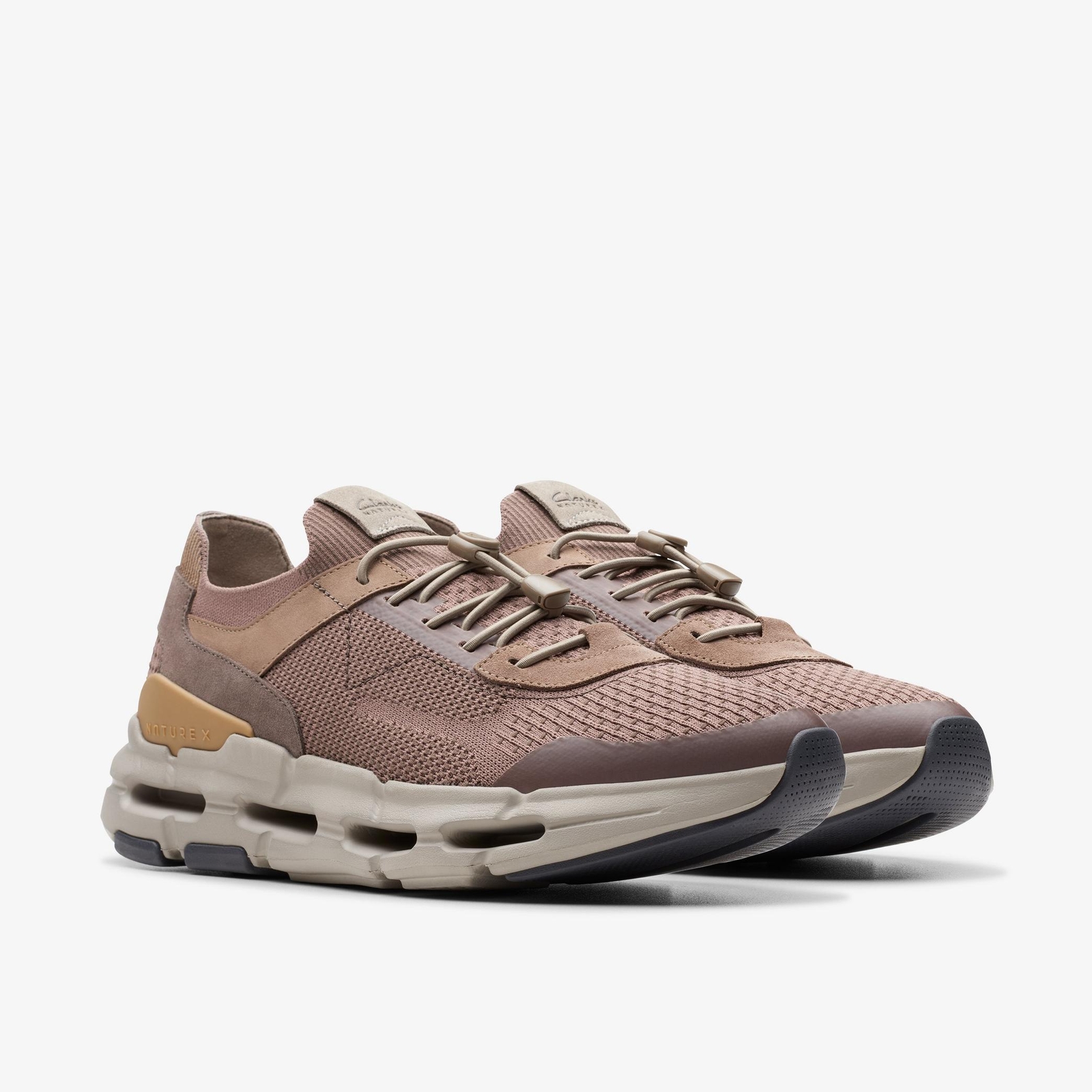 Zapatillas Clarks Hombre Tenis Clarks NXE Knit Para Hombre Color