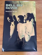 Bell Biv DeVoe Hootie Mack 1992 Original R&B Promo Poster 22.5x36 Never Hung
