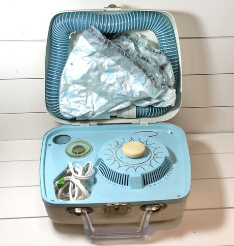 Portátil Azul Vintage Westinghouse Secador de pelo y uñas. probado  funciona. | eBay