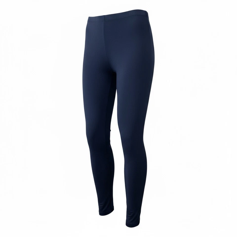 Leggings HUE M Azul Marino Clásicos Algodón Spandex R $44 Foto 2 de 4