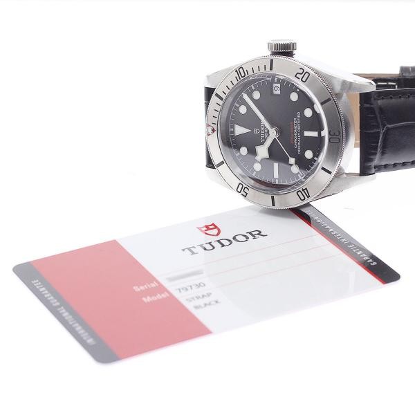TUDOR HERITAGE BLACK BAY 79730 41mm SS Black #C26419