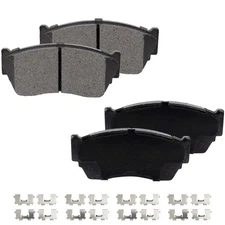 Front Semi-Metallic Brake Pad Set For 1991-1994 Nissan Sentra 1991-1993 NX