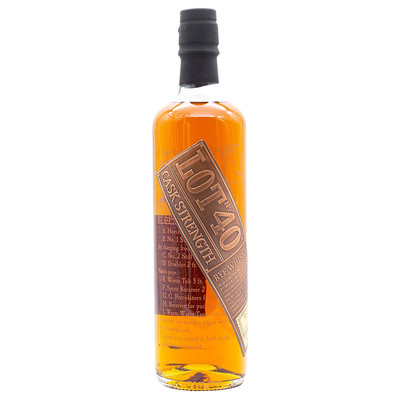 Lot No.40 Cask Strength Third Edition Rye Whisky 0,7l 57,0%