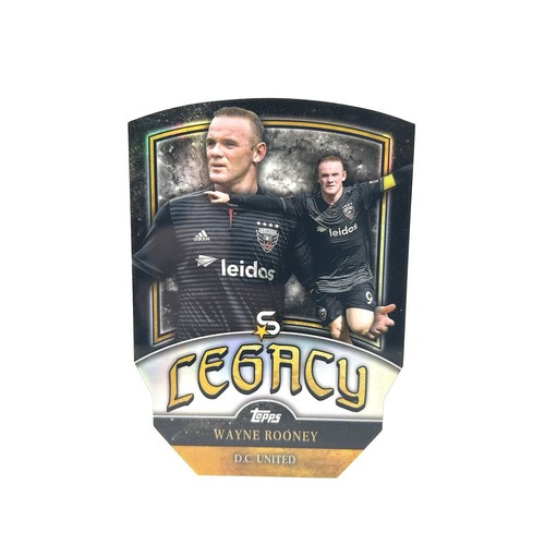 Wayne Rooney #LE-1 D.C. United 2024 Topps MLS Superstars Legacy Die-Cut