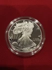 2000 P American Eagle One Ounce Silver Proof Coin, w/COA