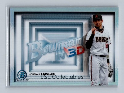 2022 Bowman - Bowman in 3D #B3D-13 Jordan Lawlar