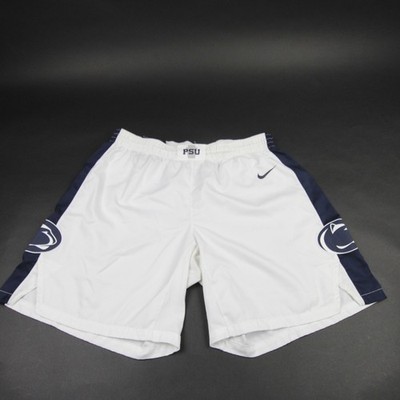  Penn State Nittany Lions Nike Team Game Shorts Men's White Used 44