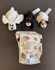 Pound Puppies Plush Dogs Vintage 80s 90s Hardees Stuffed Animals Lot Of 4