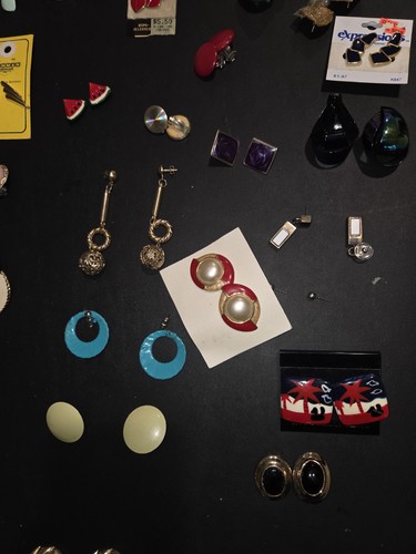Cassidy Women’s Fashion Mixed Jewelry Lot Earrings & Bangle Multicolor Metal