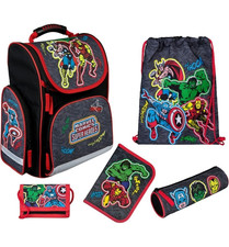 Marvel Schultaschen Set 4-teilig / Marvel Com...