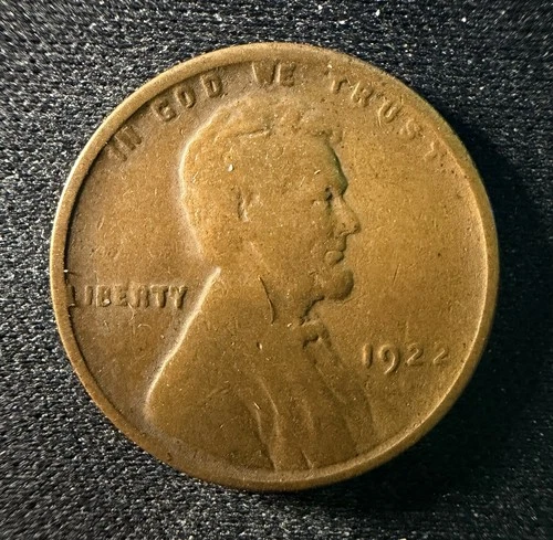 1922 Lincoln Wheat Cent — photo from the most recent tracked eBay sale