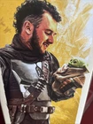 Jackson Merrill and Grogu Star Wars Bobblehead - Padres Baby Yoda