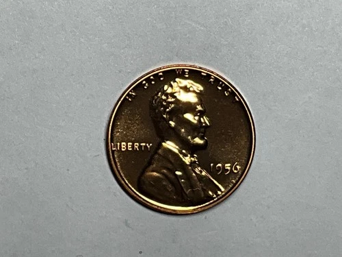1956 P Lincoln Wheat Cent Gem Proof #2