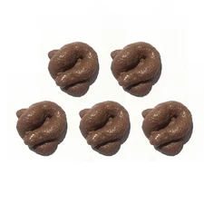 Realistic Fake Poop Sticky Rubber Prank Toy 3PCS 5PCS 7PCS 10PCS for Gag Use