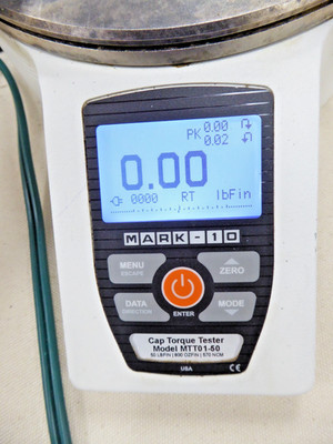 Mark-10 CAP-TT01-50 Cap Torque Tester 50 lb-in / 570 N-cm Capacity, MTT01-50