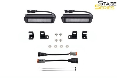Diode Dynamics DD7932 SS6 6  Amber Wide Fog Light Kit for 24-25 Tacoma