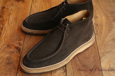 Russell & Bromley Brown Suede Chukka Boots Shoes Mens UK 10 US 11