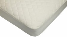 Waterproof Crib and Mattress Protector, Quilted Fitted Protector Pad Cover ma...