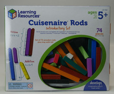 Learning Resources Plastic Cuisenaire Rods Introductory Set, Non-Connecting