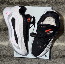 Jordan Luka 4 GS White Bright Crimson Sneaker Brandneu Größe UK5 - HJ5225 101