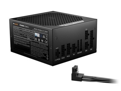 be quiet! Power Zone 2 1000W ATX 12V 3.1 Power Supply | 80 Plus Platinum and