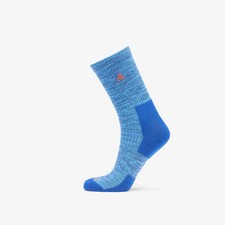 Nike ACG Unisex Everyday Cushioned Crew Socks Blue/Orange Logo NWT Size Medium