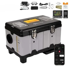 8KW TB10 parking heater 12V&24V&110-240V diesel air heater w/Ventilation Mode