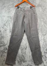 Vintage Panhandle Slim Jeans Womens 15/16 30x 36 Gray Bareback Western Denim USA